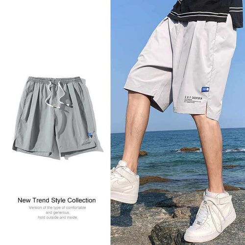 orts Mens Summer Thin Outerwear Casual Pants Mens Five-poi