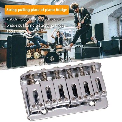 73mm Electric Guitar 6 String Tailpiece Saddle Bridge for