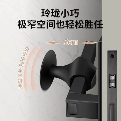 No-drill door stopper, new model anti-collision door bumper
