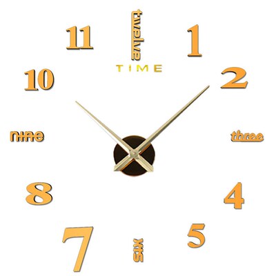 Function Acrylic Minimalist Wall Clock Modern Diy Wall Clock