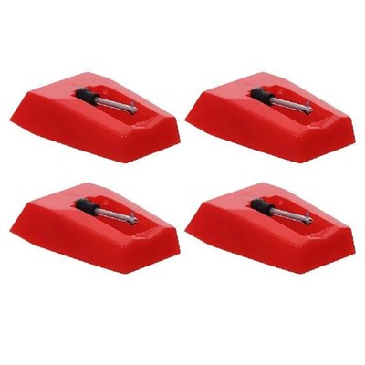 4 Pcs Phonograph Stylus Replacement Needle Turntable Record