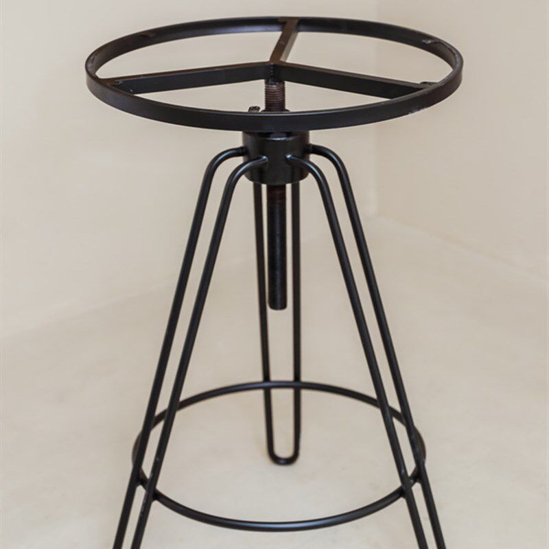 升降式工业风咖啡桌实木铁艺茶几边几小圆桌民宿小圆桌藤编阳台桌,住宅家具,阳台桌,淘宝优惠券,粉丝福利购,淘宝优惠卷