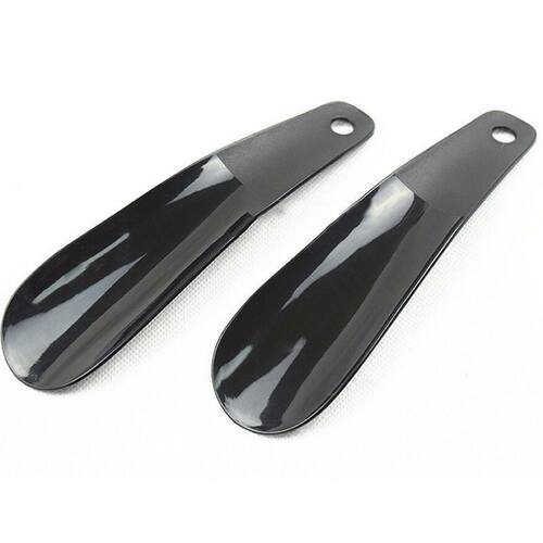12cm New Arrival Professional Black Plastick Shoe Horn Spoon