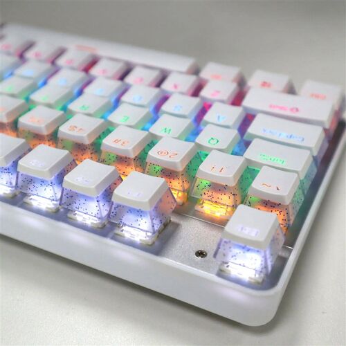 104 Keys PBT Pudding Keycaps Two-color Injection OEM Profile