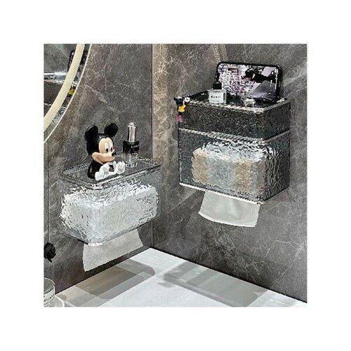 Batoom Wall-Mounted Toilet Paper Box Waterproof Tissue