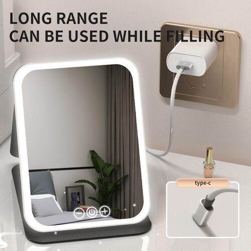 Makeup mirror with light LED mirror化妆镜带灯智能梳妆镜LED台