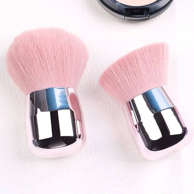 CALIYI 1/2 PCS Fluffy Loose Powder Blush Brushes Portable