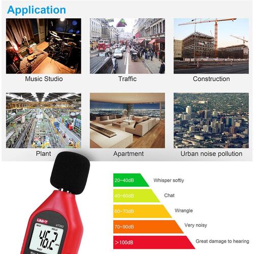 NI T T353 Mini Digital Sound level meter Decibel meter Noise