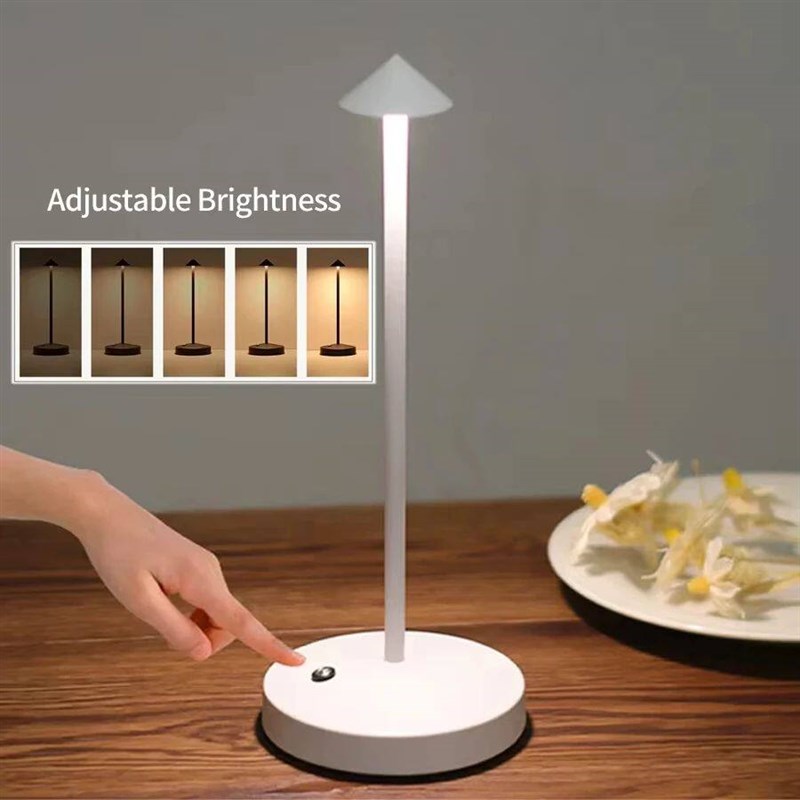 Rechargeable Table LED Lamp Creative Dining Touch Night Desk - 实物图
