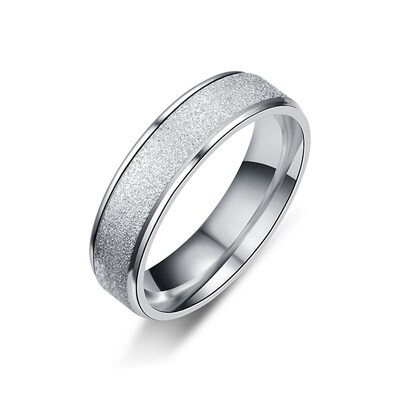20Year Romantic Simple Matte Couple Rings New Arrivals in Ja