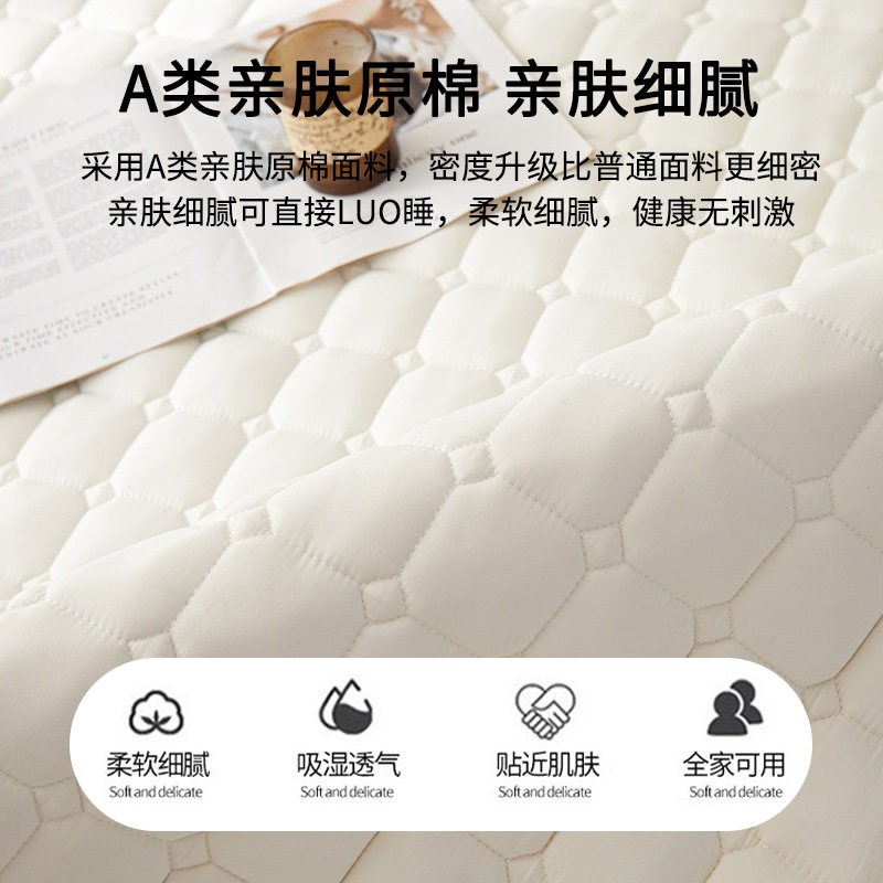 Soybean Waterproof Urine tton Matress Home Bedroom Dormi Cus - 实物图