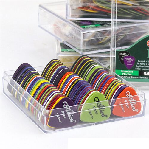 1 Box Guitar Picks Acoustic Electric Bass Plectrum Mediator