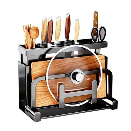 Kitchen Knife Holder Without Punching Wall Hanging Household