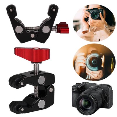 Magic Arm Clamp with 1/4in 3/8in Hole Articulated Arm Crab C