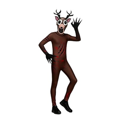 99 Night In The Foret Deer Kid Copl Cotume Animal Deer Owl C