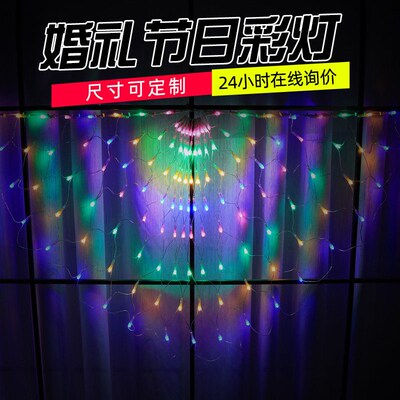 【direct Supply Of Factory】led Strings Of Peacock Lamps Net