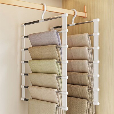 Multi functional pants rack, cloud ladder hanging, folding p