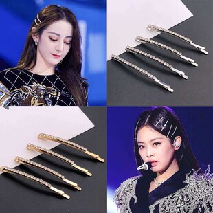 Diamond Hairpin Metal Side Clip Womens Ins Style Hair Acces