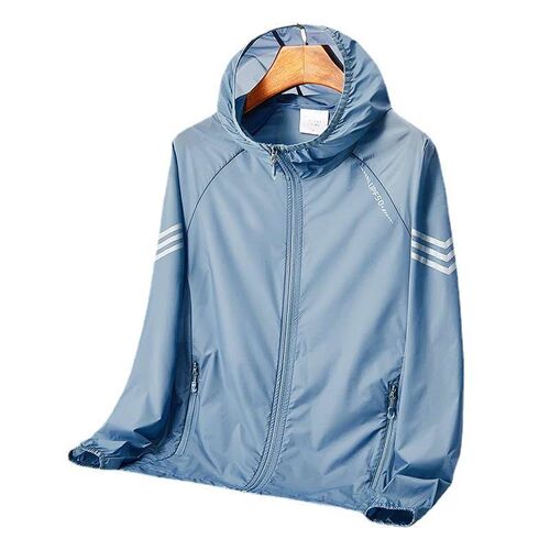 Sun Protection Clothing Mens Summer Thin Ice Silk New Skin