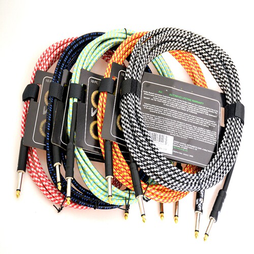 Guitar Cable Wire Cord Jack Line Bass Electric Box Audio Cab