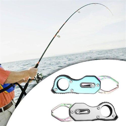 Lip Gripper with Fishing Lanyard Control Tackle Lip Grabber