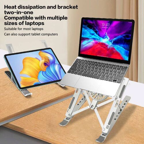 For 16-18 Inch Laptop Cooler Stand Foldable Notebook Compute