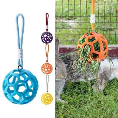 Bunny Hay Feeder 4 Pieces Hay Balls For Rabbits Small