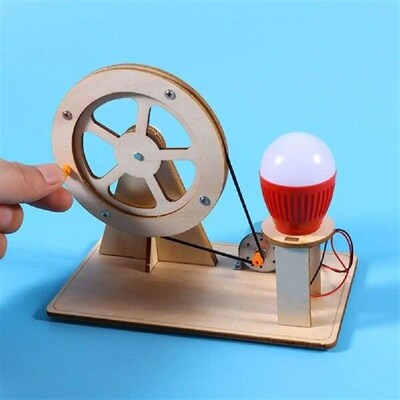 Manual Generator Toy Kit Laboratory DIY Puzzle Manual