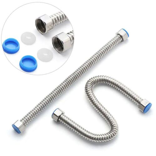 10/30/40/50/60cm Bathroom Faucet Toilet Hose Stainless Steel