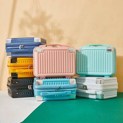 14 Inch Simple Small Cosmetic Case for Women Portable Light