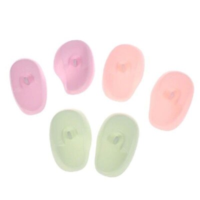 2Pcs Silicone Ear Cover Hair Coloring Dyeing Protector Ear