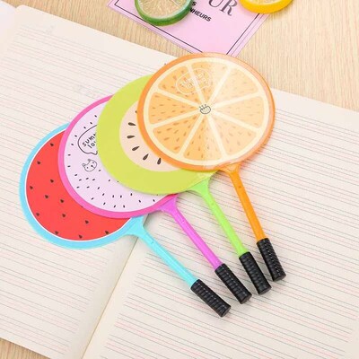 Cartoon fruit fan pen cute learning stationery ballpoint pen