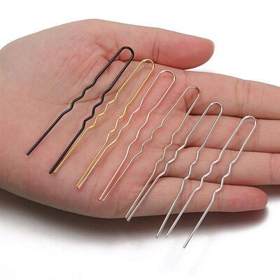 50pcs Hair s U shape Hair Pins Needles Setting Accessories f