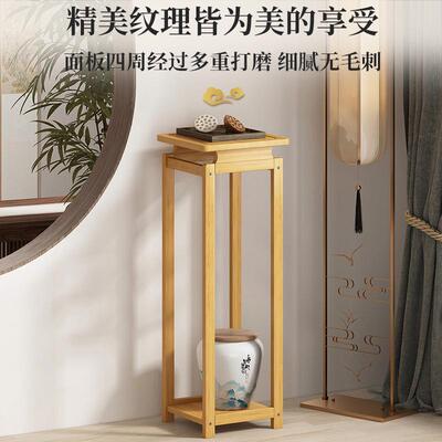 Chinese flower pot rack living room decoration display stand