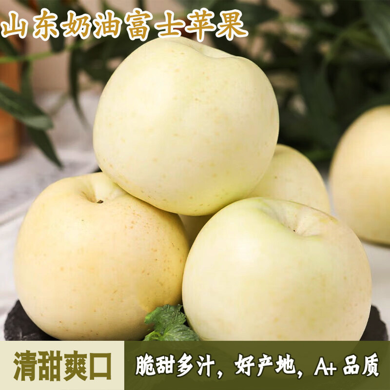 沂蒙山奶油富士苹果将军苹果