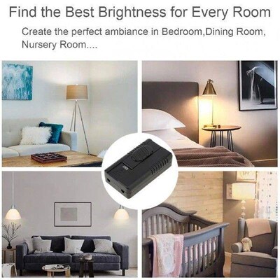 Foot Dimmer Switch Full Range Inline Slide Control Switch