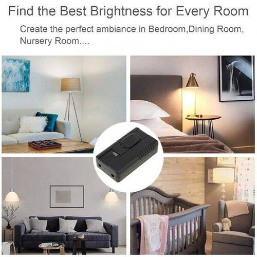 Foot Dimmer Switch Full Range Inline Slide Control Switch