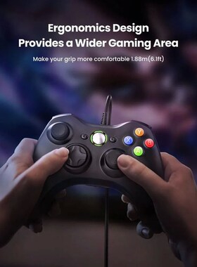 Xbox 360 Wired Controller USB Remote Gamepad PC Gaming Contr