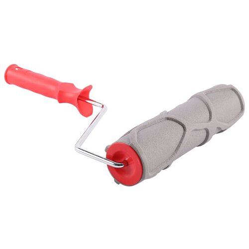 Stone Texture Rubber Embossed Paint Roller Brush Hand Tool I