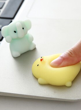 1pcs Kawaii Squishy Toy Mini Squeeze cat Cute small animals