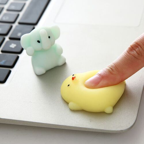 1pcs Kawaii Squishy Toy Mini Squeeze cat Cute small animals