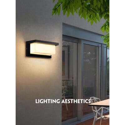 Waterproof IP65 Motion Sensor Led Wall Lamp Porch Lights Bal