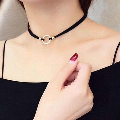 2024 New Arrival Sweet Love Cubic Crystal Pendants Black Vel
