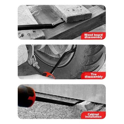 Multi-Function CV-R Long Tire Crowbar 8/12/18 inch Removal