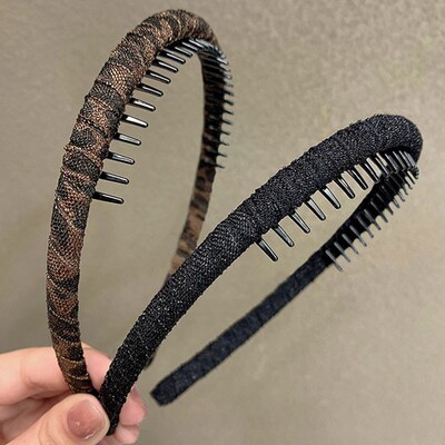 New Fashion Non-Slip Hair Hoops for Women Girls Hair Band Wi