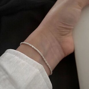 2023 New Silver Colour Sparkling Gypsophila Adjustable Brace