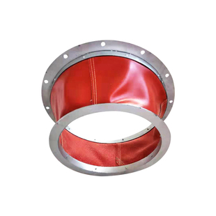 风机帆布软连接防火阻燃伸缩风道软接头耐高温硅胶布通风除尘软管