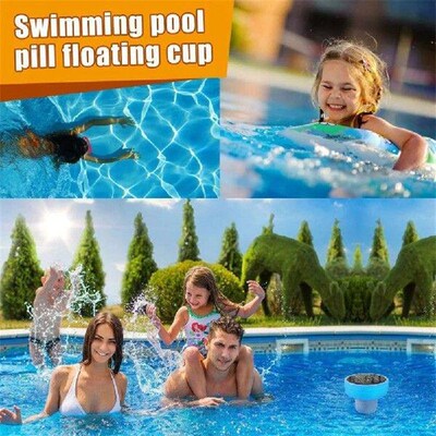 Solar Pool Ionizer Chlorine Tablets Floater Adjustable