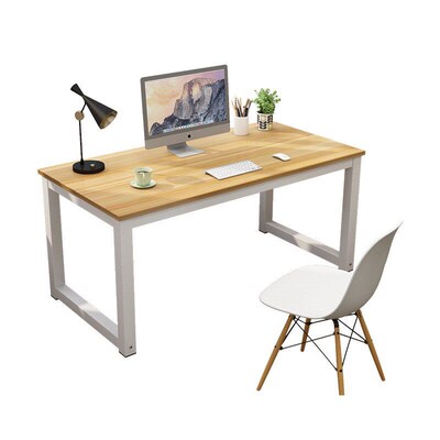 Simple bedhroom long computer desk study writing bar table