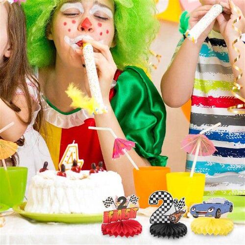 10 Pcs Racing Party Decorations Table Ornament Race Car